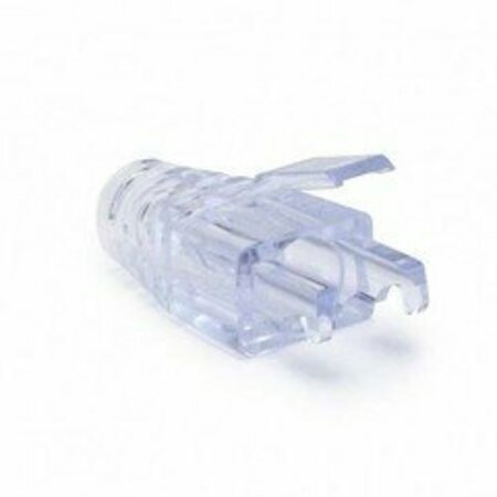 SWE-TECH 3C Platinum Tools EZ-RJ45/ezEX-RJ45 Cat6 Strain Relief Boots, Clear, 50PK FWT100036